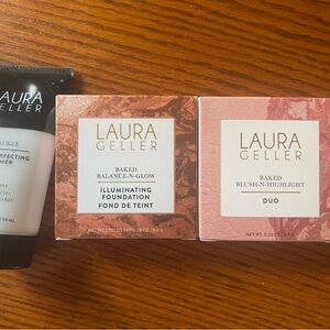 Laura Geller Primer and Baked Makeup Duo